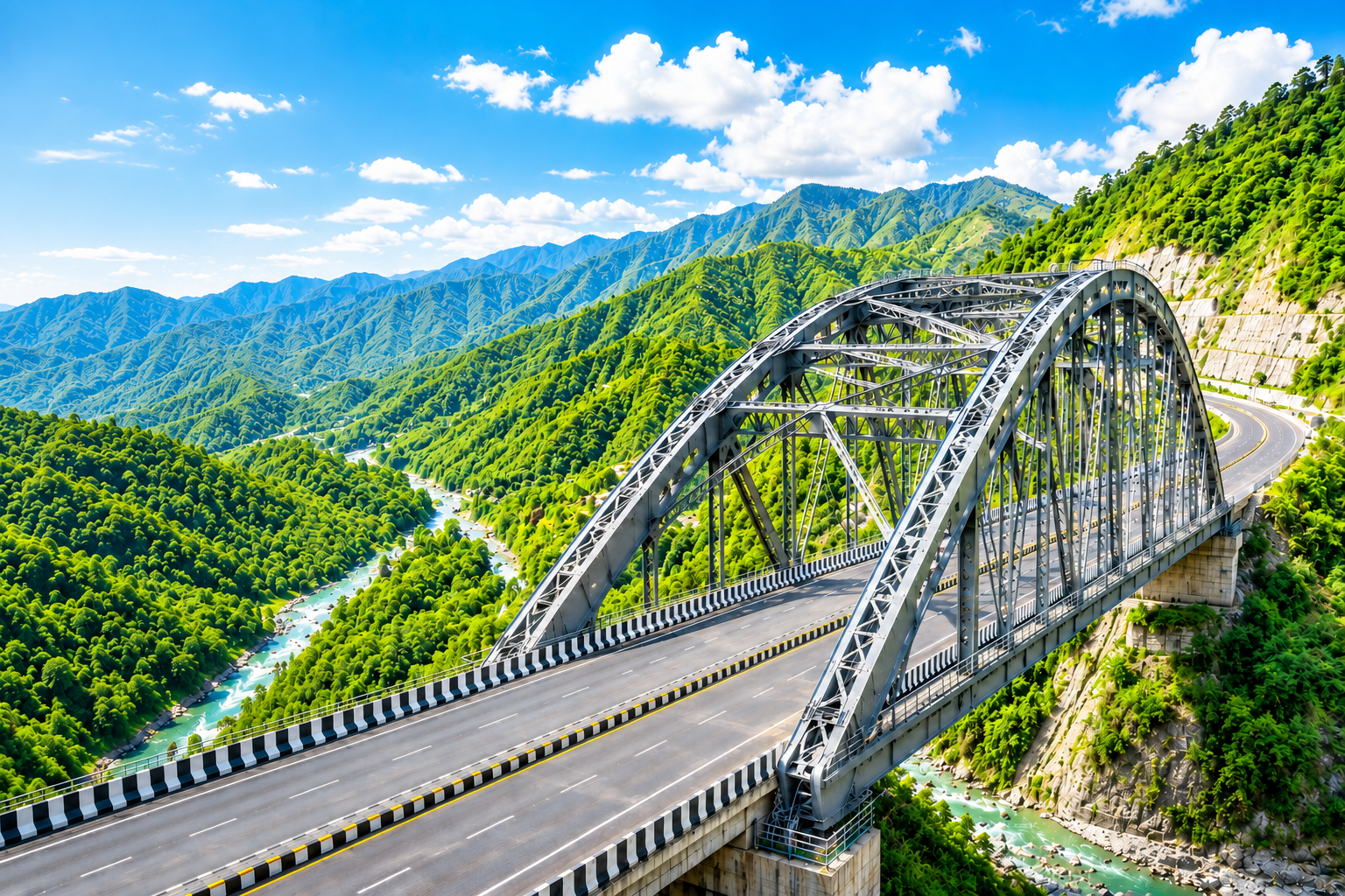 Roads and bridges infrastructure